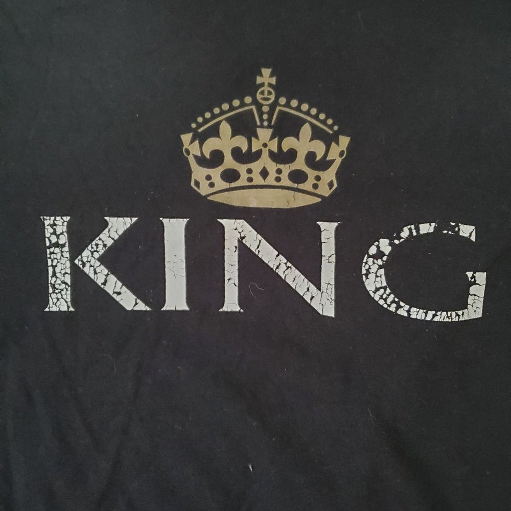 King Crown Royal Black Tee T-shirt - Medium